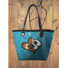 Sac motif COEUR en simili